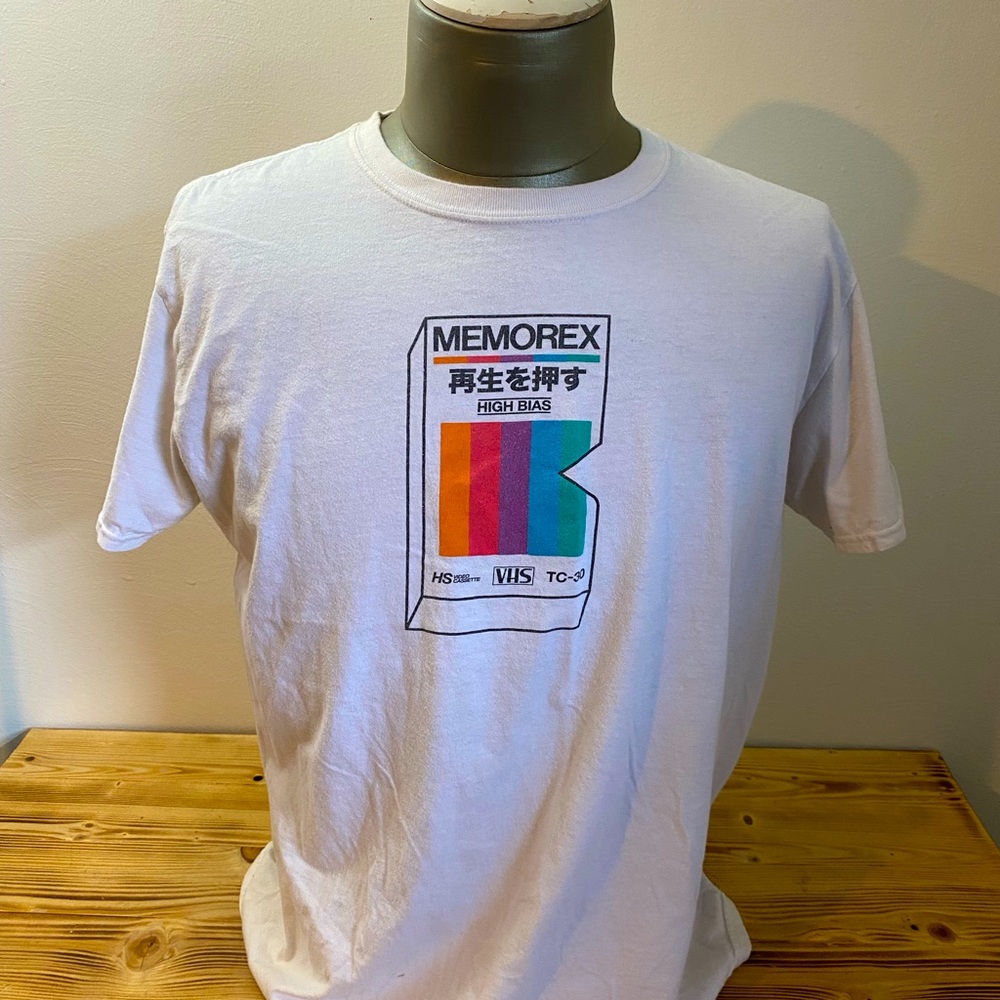 Vintage old Memorex T-shirt